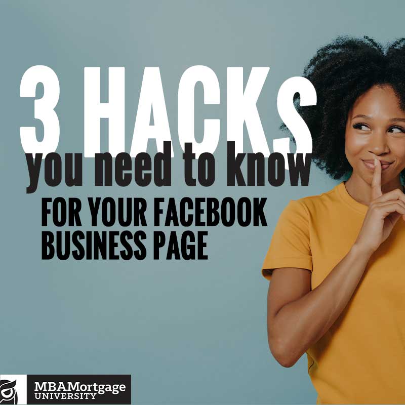 3 Hacks for Facebook You Need to Know for the Real Estate Industry