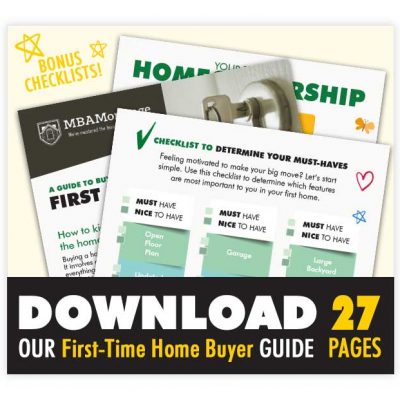 Download our 27 page First-time home buyer guide