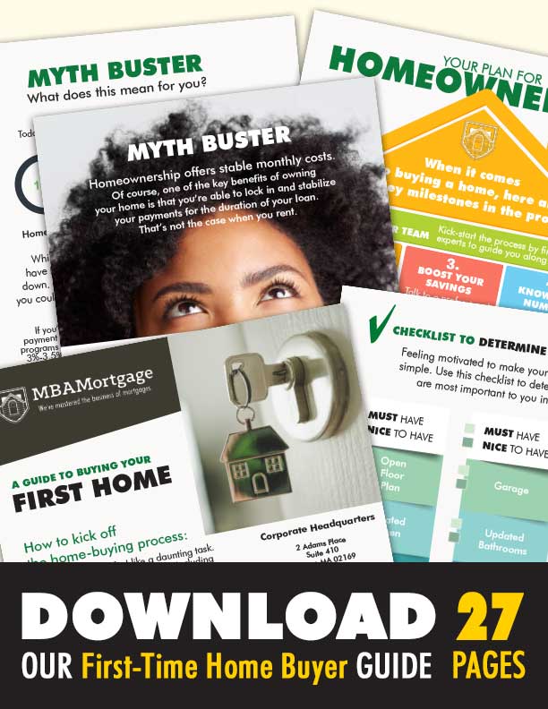 Download our 27 page First-time home buyer guide