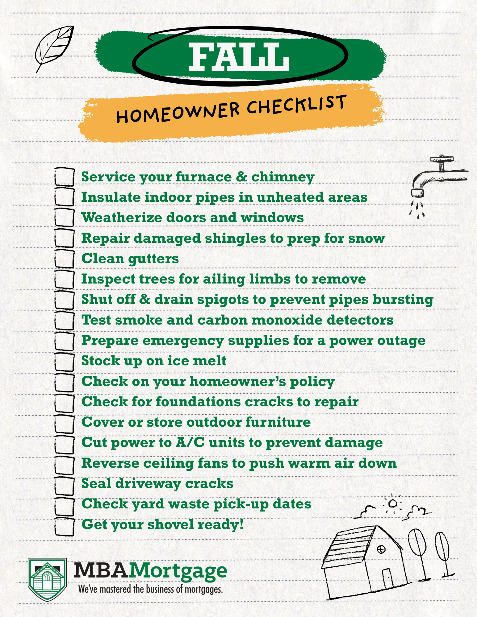 alt="Fall Homeowner Checklist"