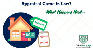 Appraisal Came in Low What Happens Next